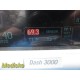 GE Dash 3000 Series (IBP SPO2, T/CO CO2 NBP ECG Print) Monitor New Leads ~ 37187