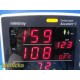 Mindray Datascope Accutorr V Monitor (Masimo Set SpO2) W/ Patient Leads ~ 37174