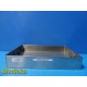 Stainless Steel Surgical Instrument Tray | Perforated Base 20.25" x 13" ~ 37264