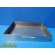 Stainless Steel Surgical Instrument Tray | Perforated Base 20.25" x 13" ~ 37264