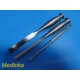 3X Zimmer Orthopedic Instruments Curved/ Straight Osteotomes & Elevator ~ 37578