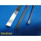 3X Zimmer Orthopedic Instruments Curved/ Straight Osteotomes & Elevator ~ 37578