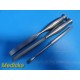 3X Zimmer Orthopedic Instruments Curved/ Straight Osteotomes & Elevator ~ 37578