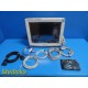 2012 Philips MP70 (M8007A) Patient Monitor W/ MMS Module & Leads ~ 37563