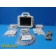 GE Dash 3000 Monitor (Masimo SpO2 EKG NBP T/CO IBP Print ) W/ NEW Leads ~ 37239