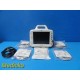 GE Dash 3000 Series Monitor (Masimo SpO2 ECG T/CO NBP Print) W/ NEW Leads~37241
