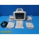 GE Dash 3000 Series Monitor (Masimo SpO2 ECG T/CO NBP Print) W/ NEW Leads~37241
