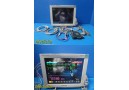 Philips IntelliVue MP70 Patient Monitor MMS & Recorder Modules+New Leads | 37201