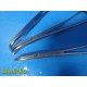 Lot of 3 V. Mueller SU10592 Gray Cystic Duct Forceps – 9" Curved, Serrated~37615