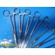 Lot of 14 Codman 19-8010 Symmetry Tubing Clamps | 7.5 Inches ~ 37616