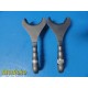 2X Symmetry Surgical P/N 52-2340 DeLee Universal Retractors | OL  9 ½" ~ 37137