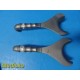 2X Symmetry Surgical P/N 52-2340 DeLee Universal Retractors | OL  9 ½" ~ 37137