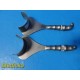 2X Symmetry Surgical P/N 52-2340 DeLee Universal Retractors | OL  9 ½" ~ 37137
