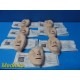 Laerdal Resusci Anne/Baby Accessories Lot – Faces, Bulb Pumps, Airway Set ~37328