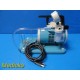 Schuco-Vac Model 130 Aspirator Suction Pump | Analog Gauge ~ 37320
