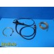 Olympus OES-F3 Flexible Endoscope w/ Valves, Attachments & Case ~ 37383