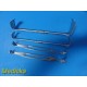 Comprehensive Surgical Instrument Set W/ Case Forceps Scissors Retractor~37746