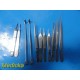 Comprehensive Surgical Instrument Set W/ Case Forceps Scissors Retractor~37746