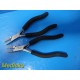 Lot of 12 ERGOPRO SADLER & Optisource Optical Pliers Set ~ 37691