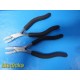 Lot of 12 ERGOPRO SADLER & Optisource Optical Pliers Set ~ 37691