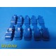 Lot of 10 Philips M2254A ECG Trunk Cable Lead Adapter Clips | NEW ~ 37468