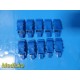 Lot of 10 Philips M2254A ECG Trunk Cable Lead Adapter Clips | NEW ~ 37468