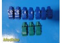 Lot of 10 Philips M2254A ECG Snap Adapters Ref 989803106061 ~ 37469