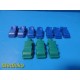 Lot of 10 Philips M2254A ECG Snap Adapters Ref 989803106061 ~ 37469