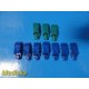 Lot of 10 Philips M2254A ECG Snap Adapters Ref 989803106061 ~ 37469