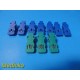Lot of 10 Philips M2254A ECG Snap Adapters Ref 989803106061 ~ 37469