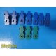 Lot of 10 Philips M2254A ECG Snap Adapters Ref 989803106061 ~ 37469