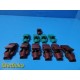 Lot of 11 GE Marquette ECG Universal Adapter Clips Ref 9490-214 ~ 37470