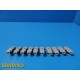 Lot of 10 Philips M2254A Universal ECG Adapter Clips Ref 989803106061 ~ 37471