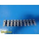 Lot of 10 Philips M2254A Universal ECG Adapter Clips Ref 989803106061 ~ 37471