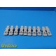 Lot of 10 Philips M2254A Universal ECG Adapter Clips Ref 989803106061 ~ 37471