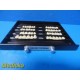 Trubyte Bioblend/Bioform Anterior Tooth Mold Tray Set 10 Drawer Cabinet ~ 37716