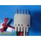 Philips M1968B 5-Lead ECG Grabber AAMI Lead Set Ref 989803171831 ~ 37758