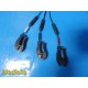 MEDRAD Veris 8600 MR-Compatible ECG 3-Lead Set Ref 3010459 | RA/LA/LL ~ 37745