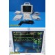 GE Dash 3000 (NBP,Temp,SpO2,ECG,CO2 Print) Patient Monitor W/ NEW Leads ~ 37859