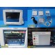 2004 Philips MP30 (M8002A) Patient Monitor W/ MMS Module & NEW Leads ~ 37837