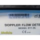 Parks Medical Model 811BL Doppler Flow Detector W 9.1 MHz Probe 37441