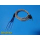 ASSI 30 7001 Electrosurgical Forceps with 10ft Cable 2Prong Connector 37362