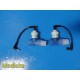 2x MSA Medical Products 406931 Miniox Oxygen Sensors W Integrated Cables 37361
