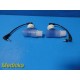 2x MSA Medical Products 406931 Miniox Oxygen Sensors W Integrated Cables 37361