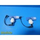 2x MSA Medical Products 406931 Miniox Oxygen Sensors W Integrated Cables 37361
