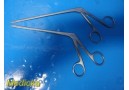 2X Aesculap Rongeurs Ref FF803 & FF832 | 2mm | Straight & Caspar Styles ~ 37783