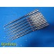 7X Codman Spinal Fusion Bone Curettes | 000–3 (23-1081/23-1083/23-1086) ~ 37785
