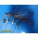 4X Karl Storz 26170DB Biopsy Forceps 3mm x 40cm | Pointed Double Spoon ~ 37795