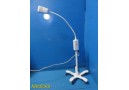 2013 Welch Allyn GS 300 LED Exam Light W/ Mobile Pedestal Stand ~ 37867
