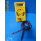 Beckman Industrial HD140 Digital Multimeter W Test Leads 9V Battery 37955